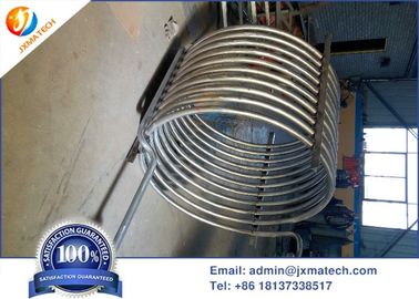 Cold Rolling Coiled Zirconium Tube 702 UNS R60702 For Heat Exchanger